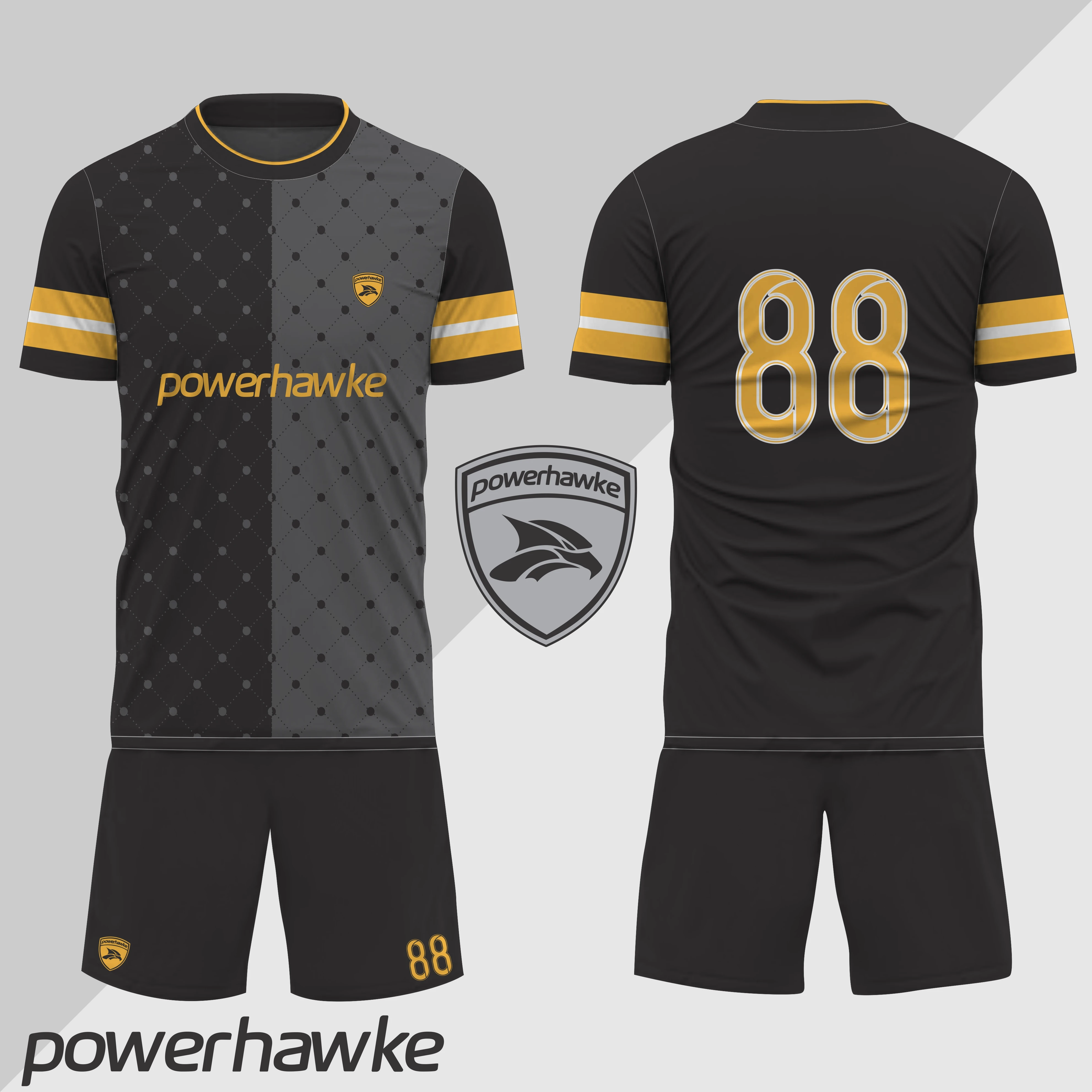 Sportswear New Collection 2023 Full Set Soccer Uniform T-shirt Jersey and Shorts with Customized Logo Team Name Size Color