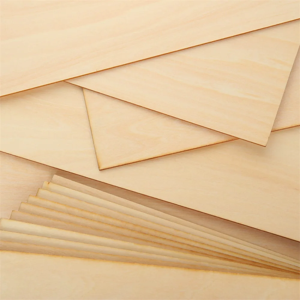 1/8 3mm 4mm thin basswood plywood AA grade plywood sheets for craft