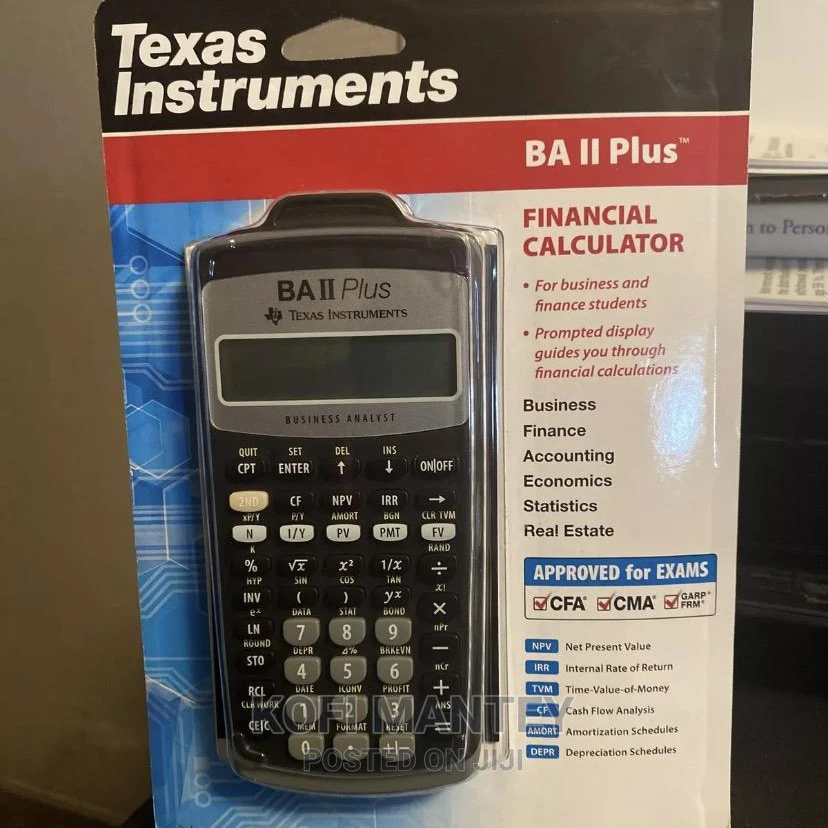 Доставка домофона для Texas Instruments BA II Plus калькуляторы по финансам