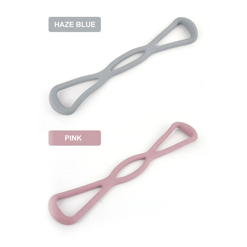 Factory direct sales 8-character tensioner stretching yoga accessories TPE yoga Pilates stretching training custom logo gym yoga