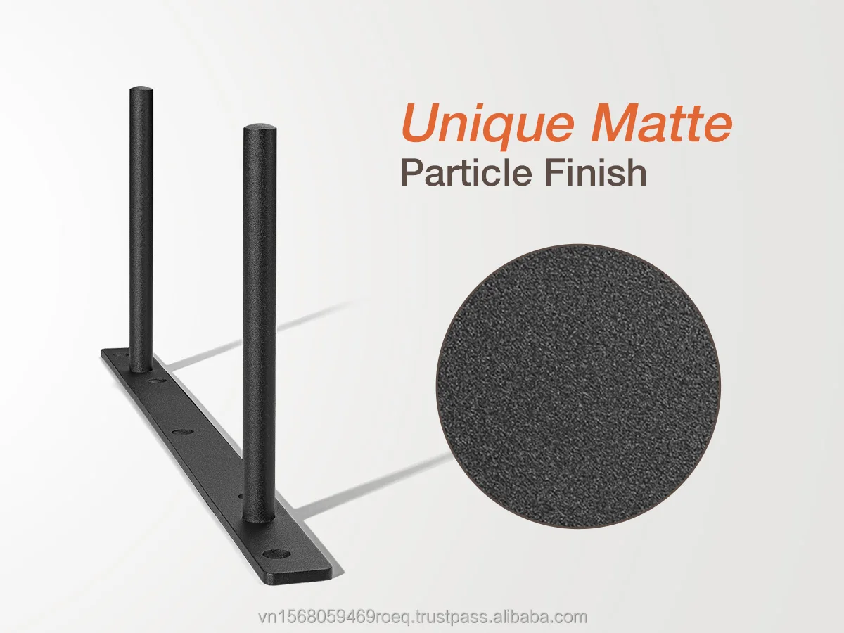 17inches Wall Mount Shelf Floating with U Shaped Metal Brackets Hidden Shelf Bracket Home Decoration Items for Living Room