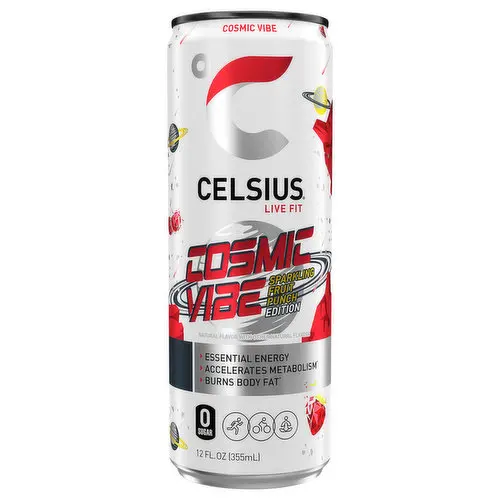 CELSIUS Sparkling Kiwi Guava Energy Drink, 12 Fl Oz (Pack of 24) - No Sugar, 200mg Caffeine & 7 Essential Vitamins