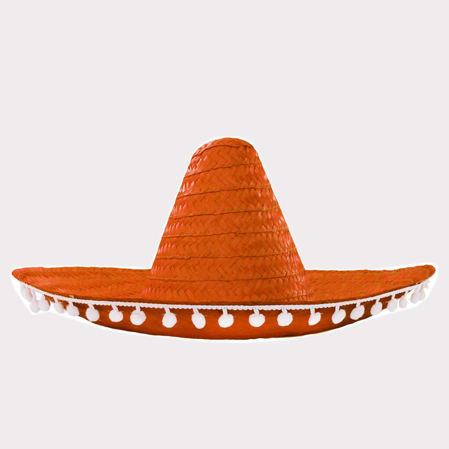 Handmade Summer Leisure Sunshade Hat Large Brim Mexican Carnival Style Local Bamboo Cowboy Hat from Vietnam Foldable Feature