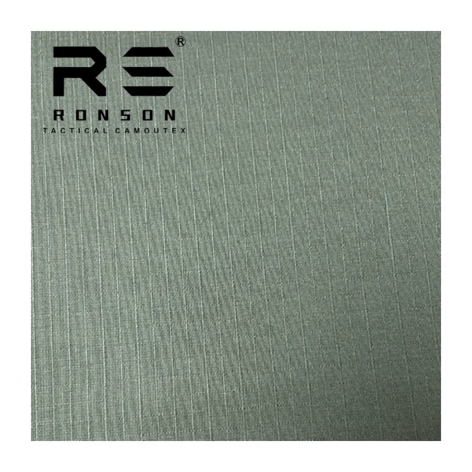 TC6536 tactical fabric olive green 65% polyester 35% cotton ripstop uniform workwear fabric