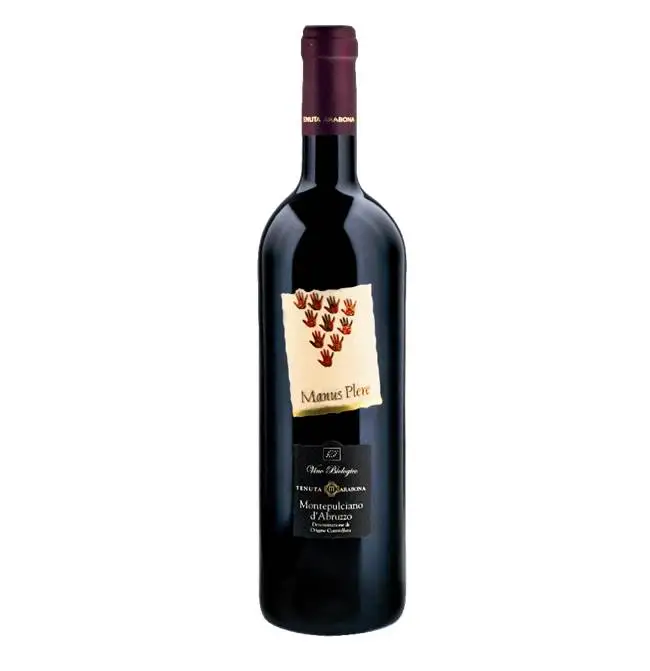 Высококачественное итальянское био 75cl красное вино монтеляно виноград doc для оптовой