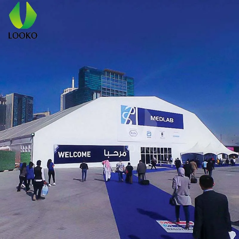 100 200 300 местный люди наружный алюминиевый павильон шатер палатка