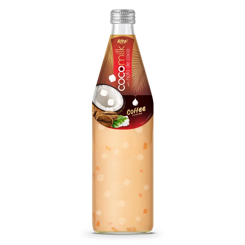 485 мл напиток из кокосового молока Рита с Nata De Coco со вкусом кофе поставщик напитков во Вьетнаме высококачественный