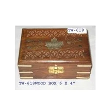 Custom gift packaging with logo wooden jewelry box for brand jewelry gift box