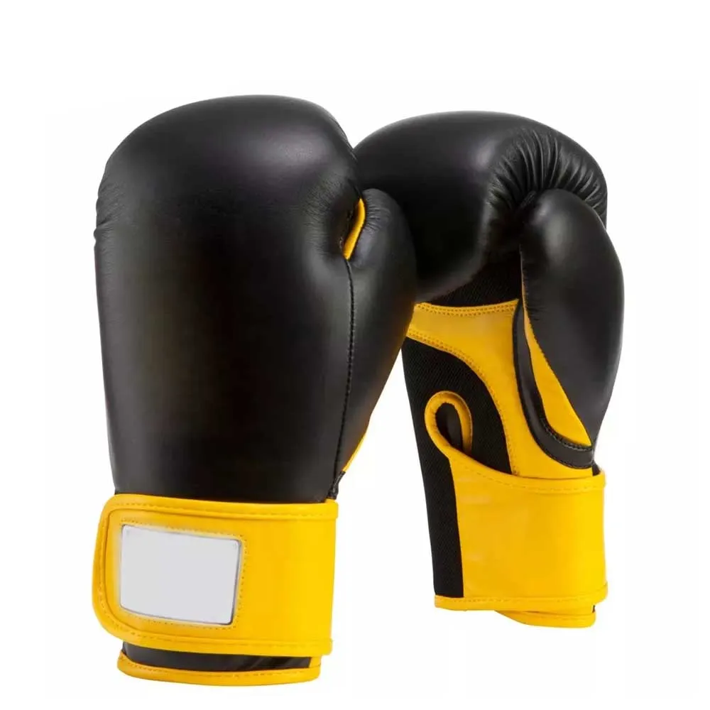 High Quality Professional Training Men Women Custom Logo PU Leather Boxing Gloves