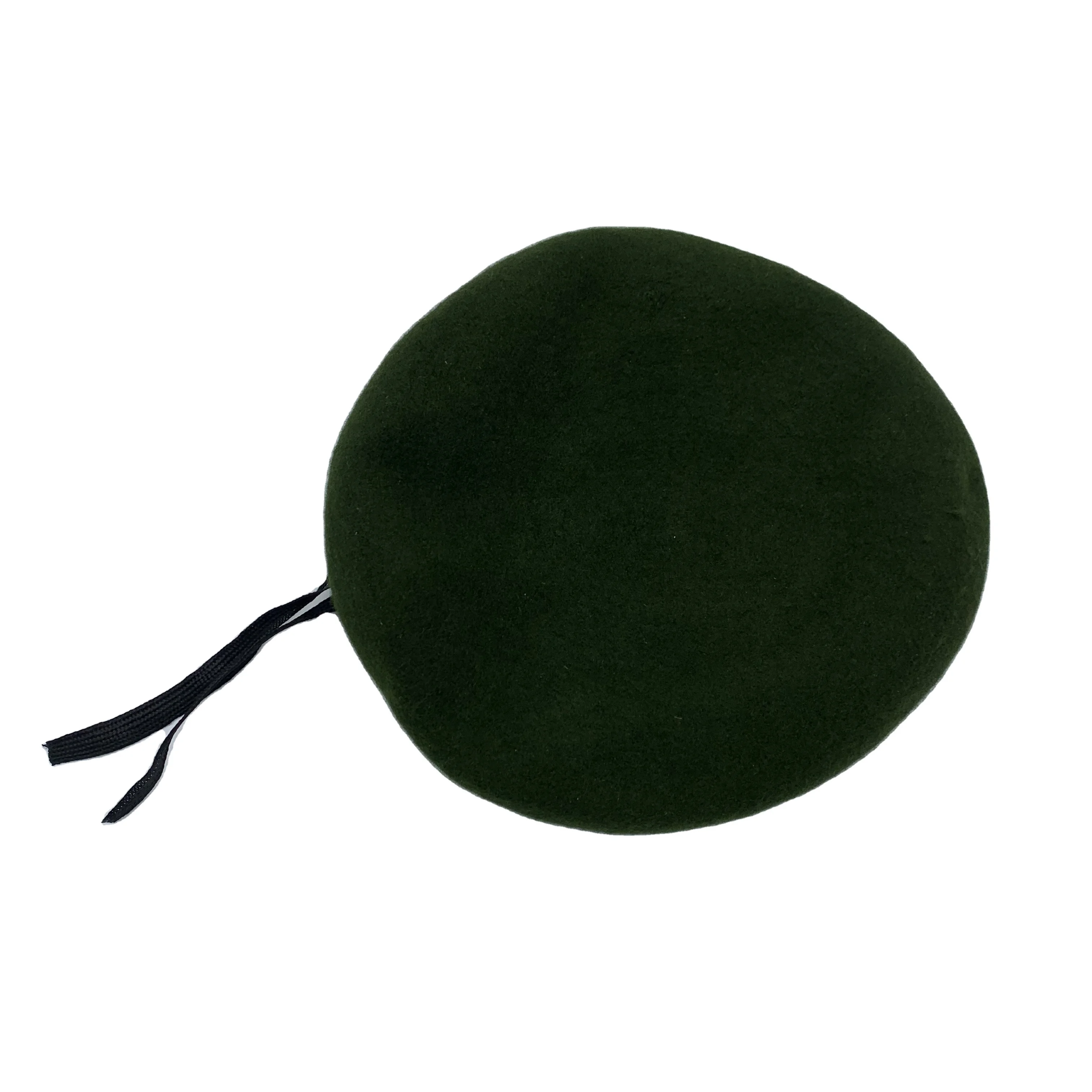 High Quality South Sudan Officer Green Beret Cap Officer Style Headwear with Customizable Insignia