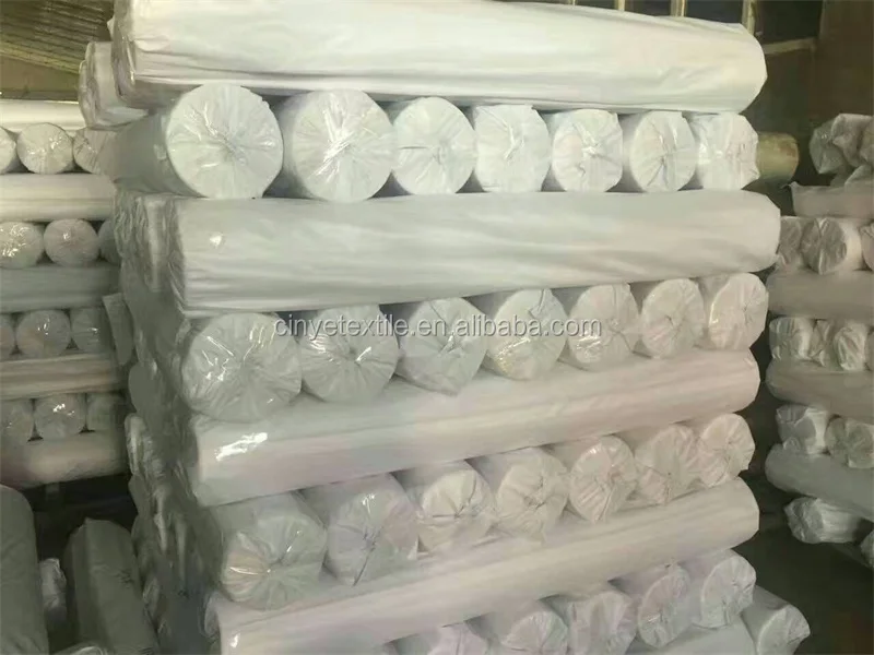 wholesale 110*76 Polyester Cotton T/C Shirting Fabric polyester cotton for Workwear School Uniform