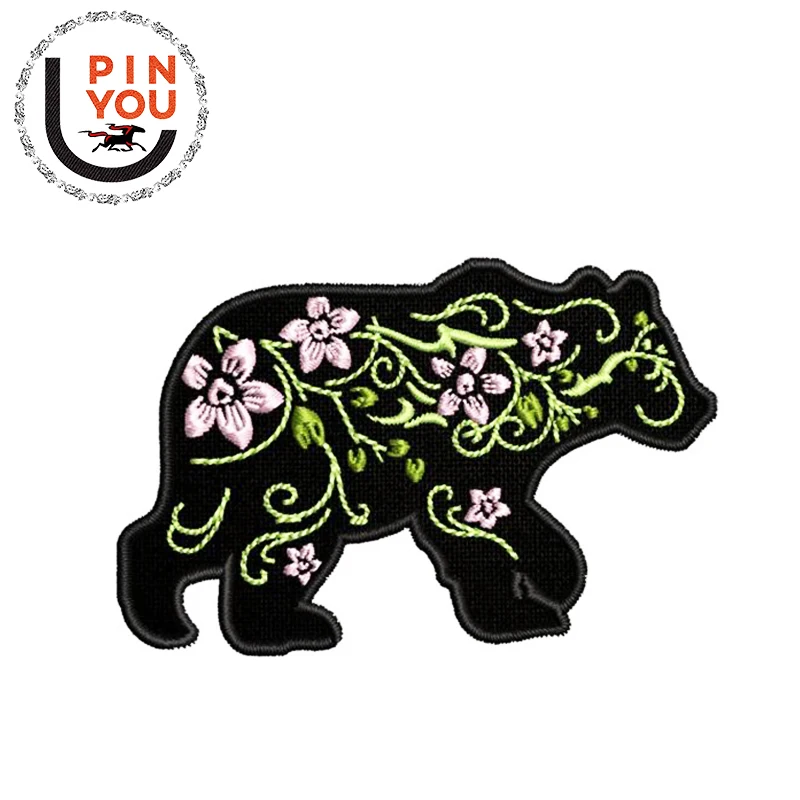 Custom Embroidered Fabric Cloth Patch Iron On Patch 3d Custom Embroidery Patches sublimation