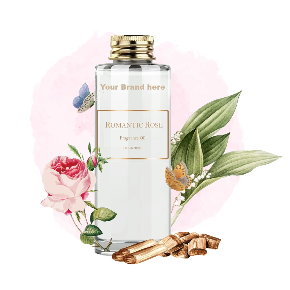 Private Label Reed Diffuser Oil Refill Long-Lasting Aroma Made in USA Small Batch Production