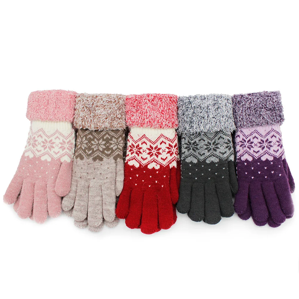 Winter Knitted Gloves