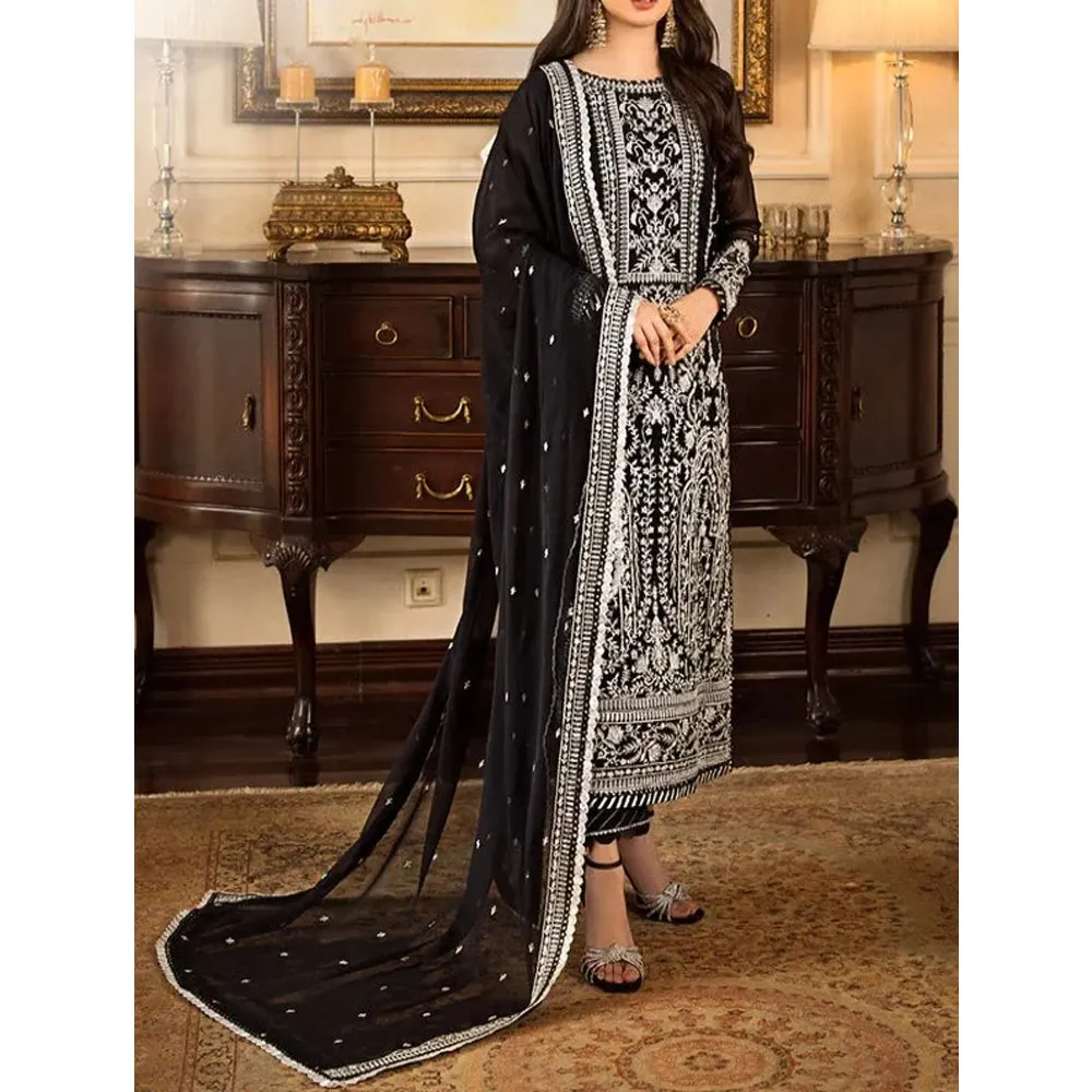 Wholesale Price Wedding dresses for women 2024 Muslims wedding dress with fancy Heavy Embroidery Design work