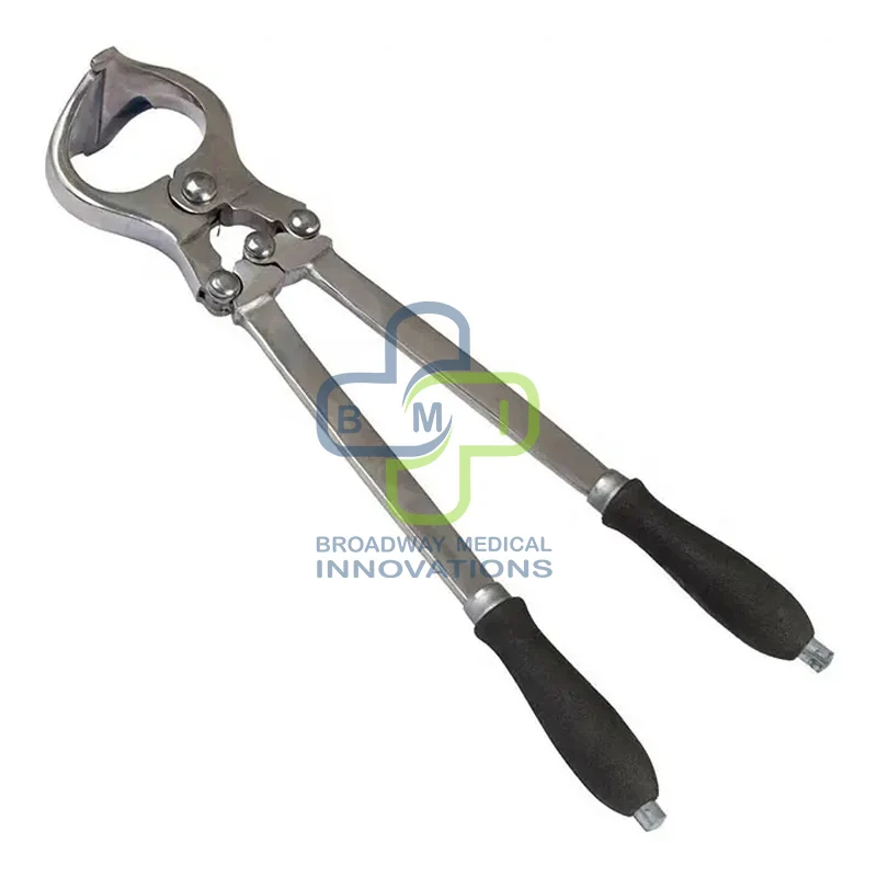 High Quality Brand New Emasculator Bloodless Castration Forceps Veterinary Instruments by Broadway Medical Innovations.