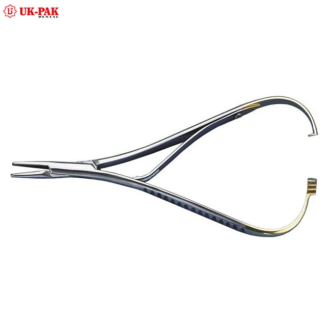 Dental Needle Holder Pliers Stainless Steel Forceps Orthodontic Dentist Surgical Instrument Tools