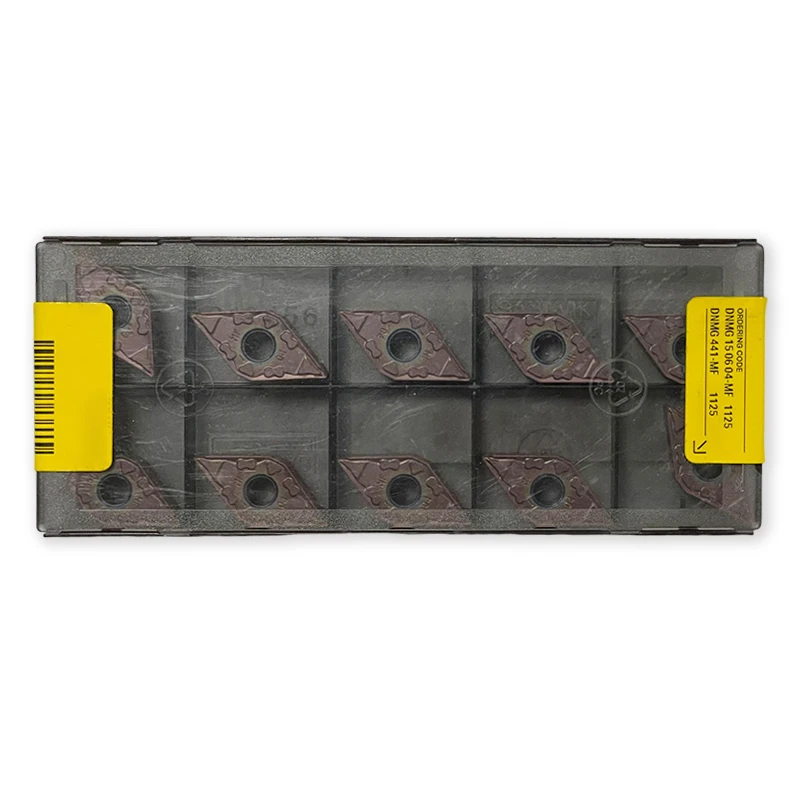 DNMG150604-MF 1125 Tungsten Cemented Carbide PVD Coating Turning Inserts CNC Lathe Cutting Tools For Cast Iron And Steel