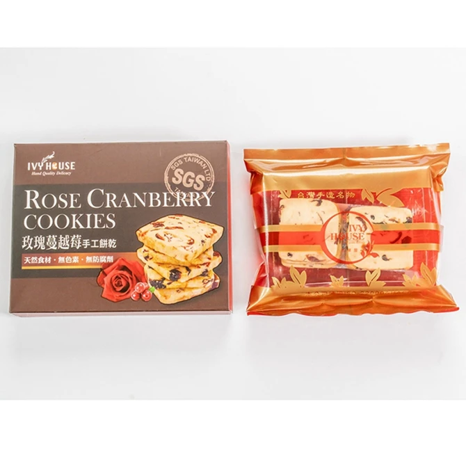 Manufacturers Provide Semi-hard Cookies Rose Cranberry Handmade Cookies