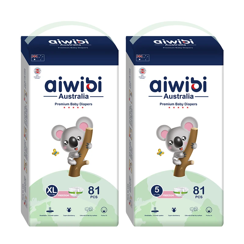 AIWIBI Baby Diapers/Nappies Wholesaler Private Label Baby Diapers Wholesalers In Dubai With A Grade Quality
