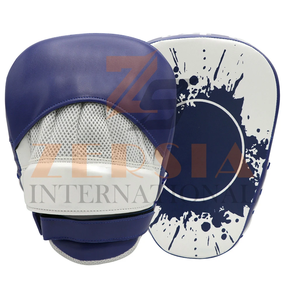 Punch Mitts, Boxing Pads Focus Mitts Pu Leather Punching Target Focus Training of Kickboxing, Karate, MMA, Muay Thai,