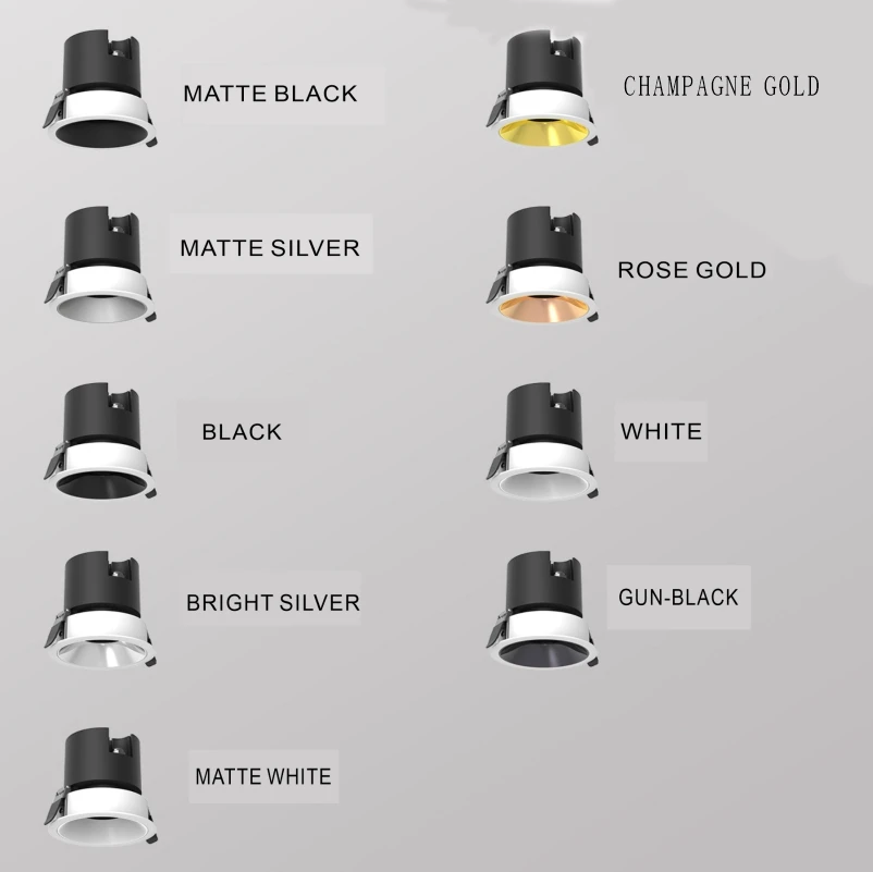 Высокое качество украшения интерьера потолочные светильники 7 Вт 2*7 встраиваемые прожекторы