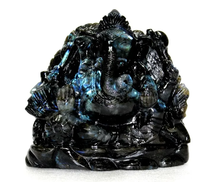 Buy Healing Crystal Ganesha Statue Sculpture Figurine Crystal Healing Stone Made in India Buy Wholesale Pricing