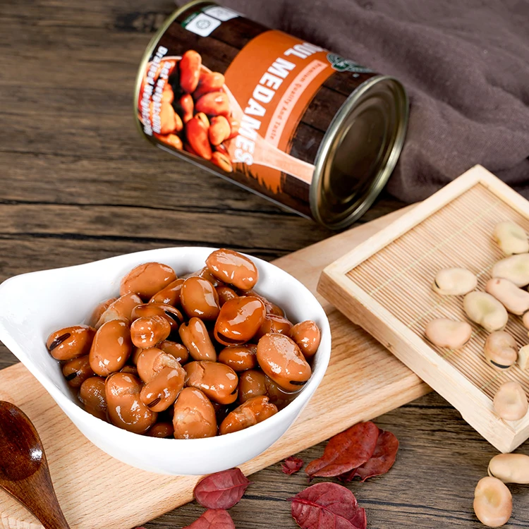 Canned Foul Madammas 400g Premium Canned food wholesale natural flavor from China