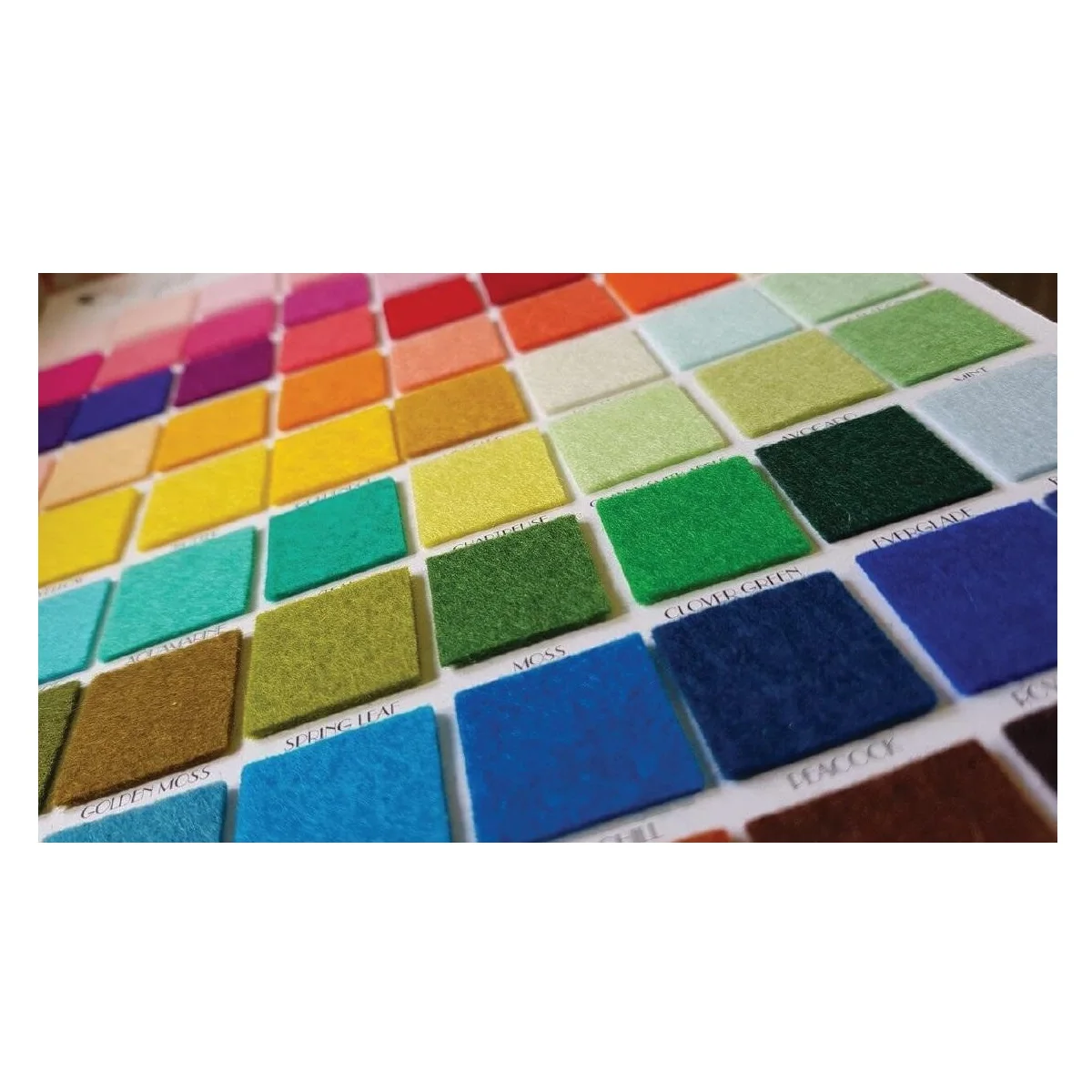 Sustainable Breathable Punched 100% Polyester Waterproof Premium Garment/Tennis Materials Needle Plain Texture Felt from Vietnam