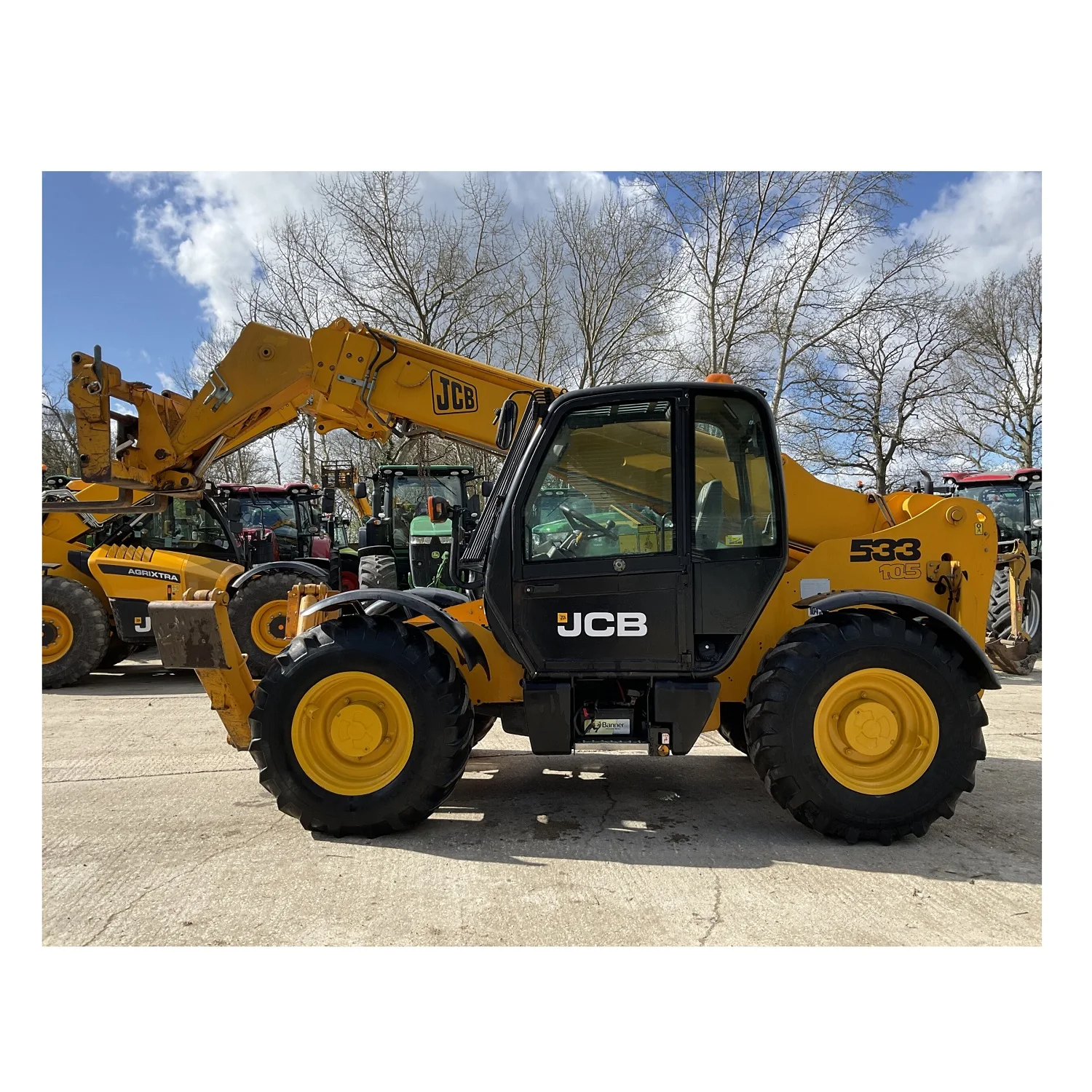 2012 JCB 533-105 Telehandler - 4WD, Hydrostatic Transmission