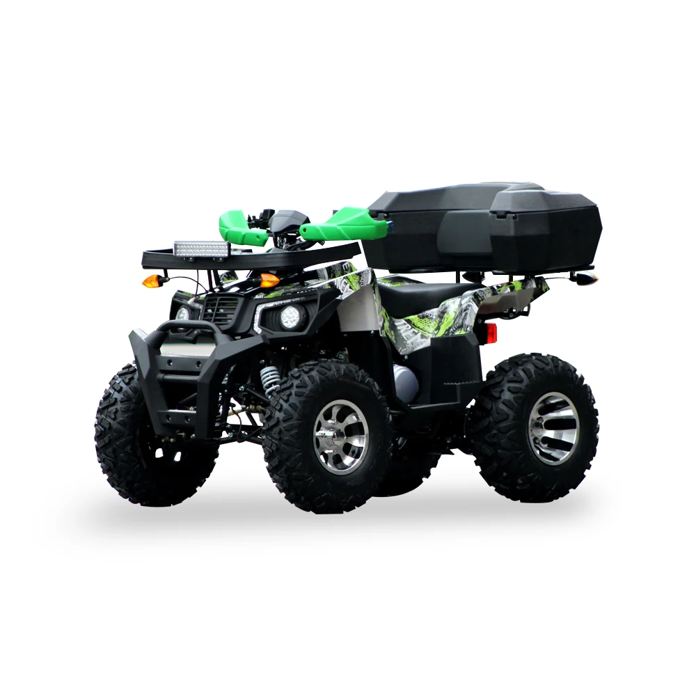 Wholesale price adult 200cc four-stroke chain drive ATV 2WD farm Mountain ATV bike can take the tail box