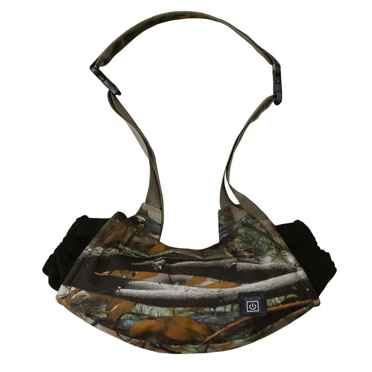 Камуфляжная флисовая насадка для зимней охоты