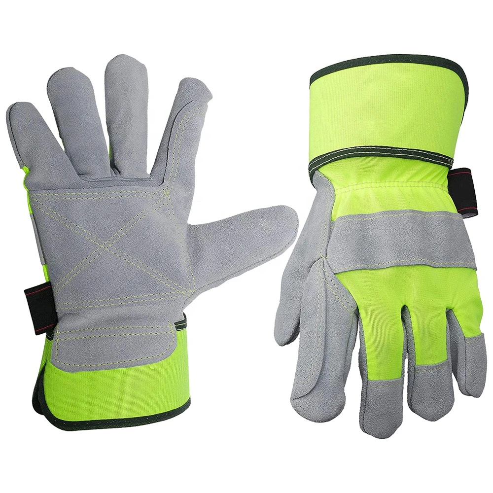 Hot Sale XL Size Nitrile Leather Work Gloves Comfortable Welding Safety Gloves with Low MOQ Best Pakistani Supplier