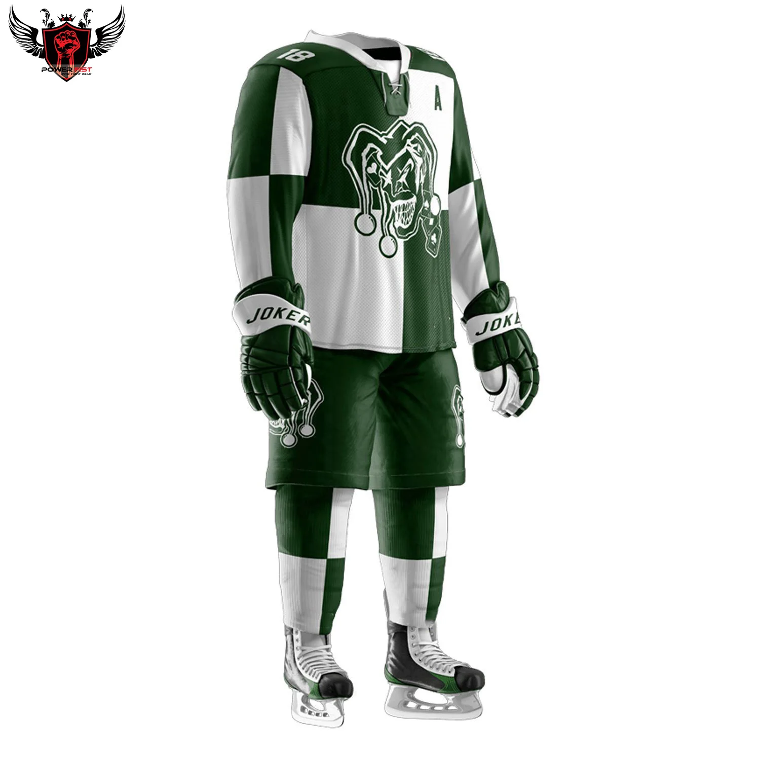 2022 Top Quality 100 Polyester Team Breathable Field Hockey Jersey Sublimation Ice Hockey Uniform men