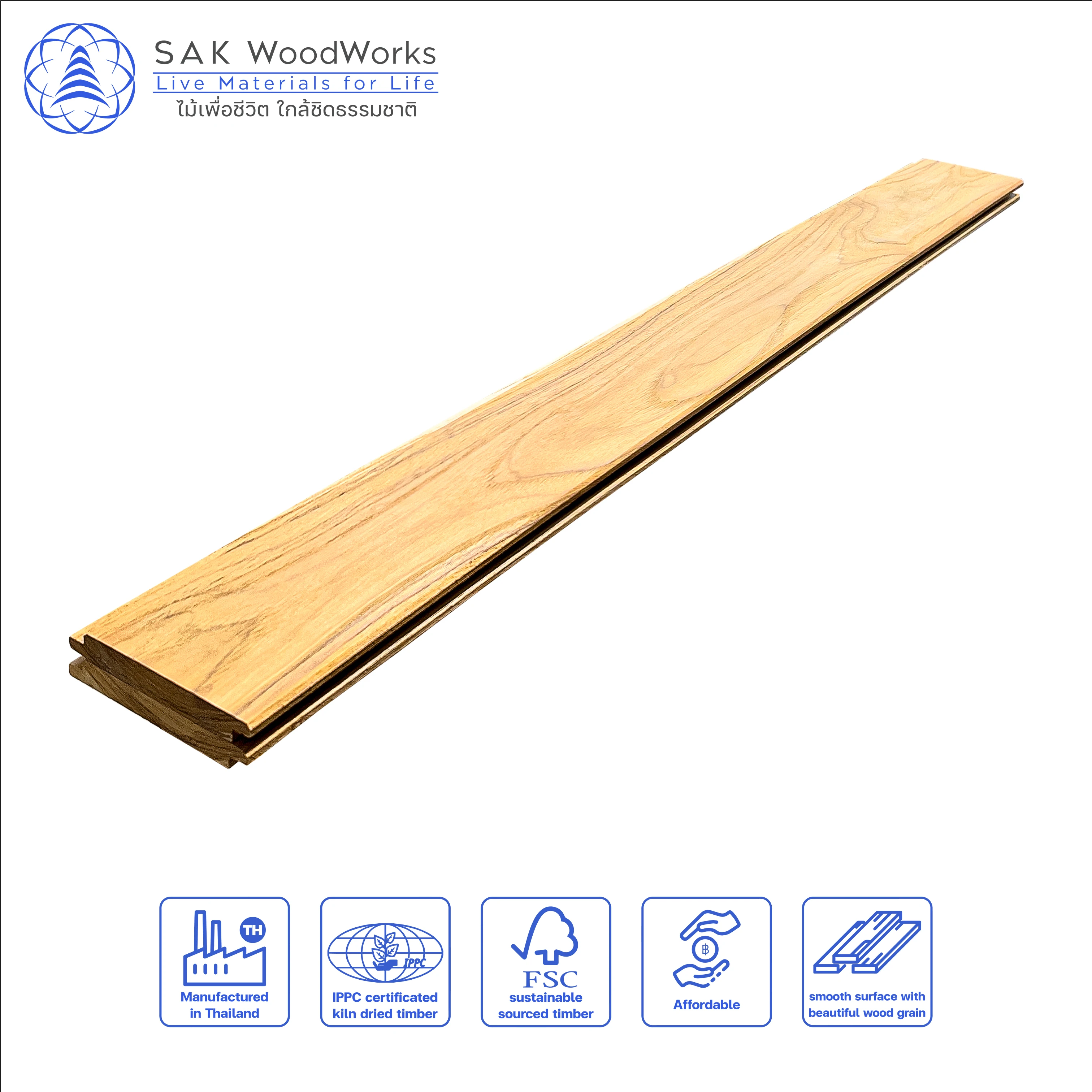 Тайская Тиковая облицовка и потолочные доски 12x90x1000 мм. by SAK WoodWorks роскошная деревянная Лучшая цена оптовая продажа
