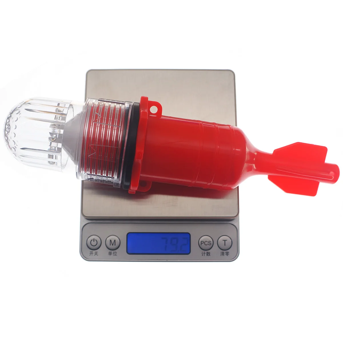 Fishing Lures Light Attract Fish Under Water Fishing Light Underwater Lights 20cm High Power 3V LED Plastic IP67 OEM RED 80 750