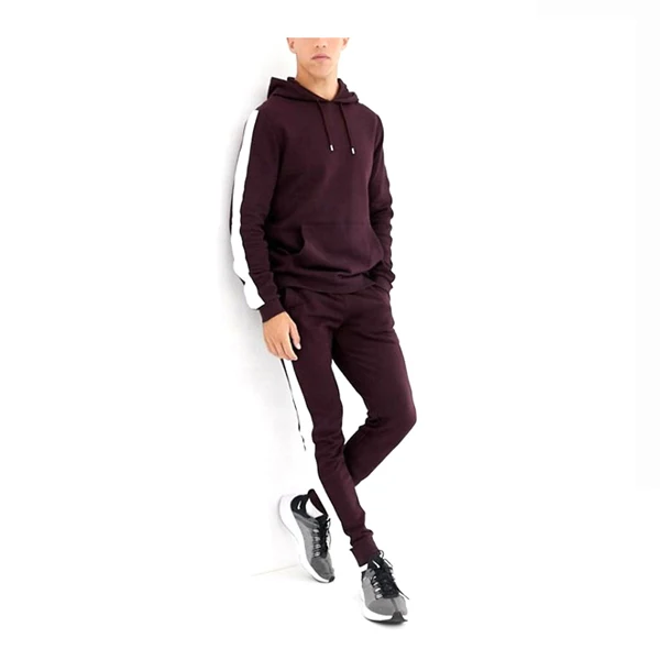 Latest Customized Design Men Slim fit Stacked Tracksuit/ Men Sweatsuit/ Custom made Men Jogging Suit Set Tracksuit For Men women