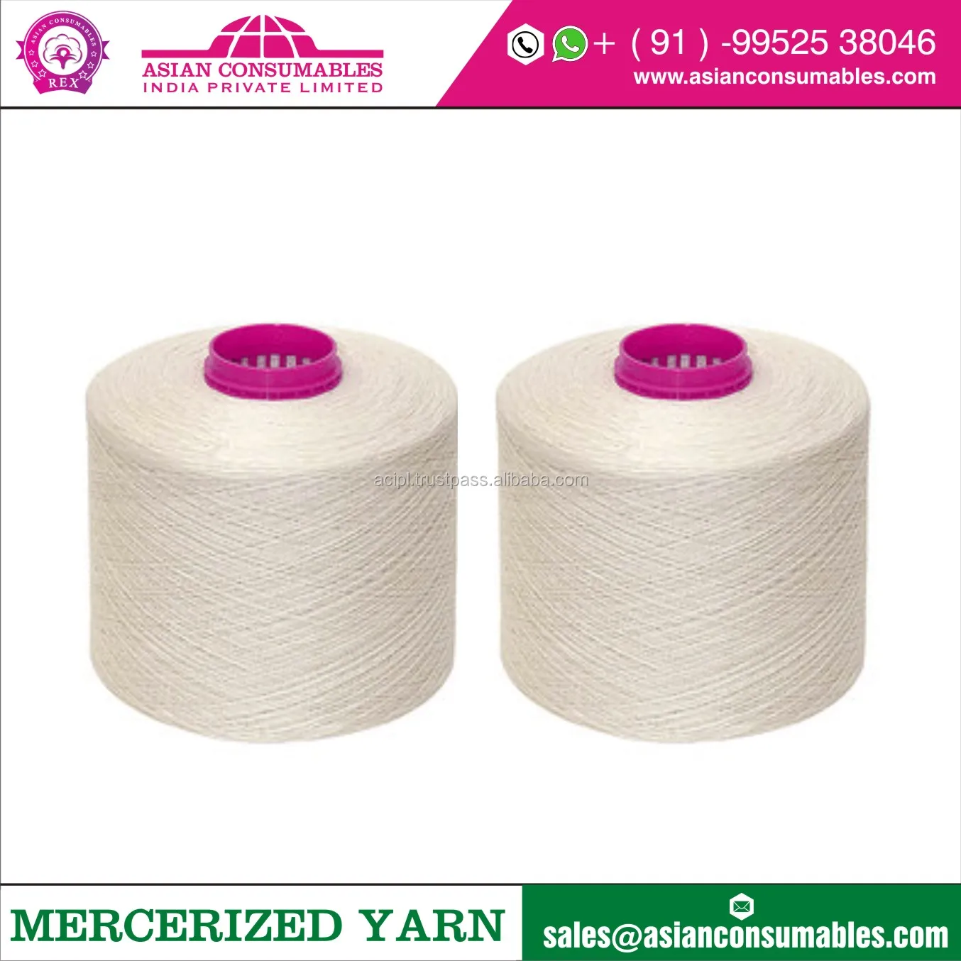 40s/1 100% combed cotton Gassed mercerized yarn for knitting in cone form40s/1 100% algodon peinado Hilo mercerizado gaseado par