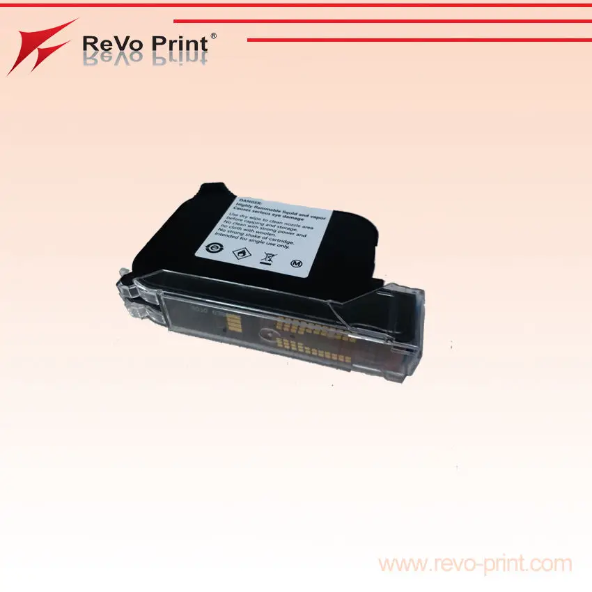 Half Inch/One Inch Fast Dry Batch Coder Ink Cartridge 2588+ for use in Handheld Inkjet Printer Egg Date Expiry Number TIJ InkJet