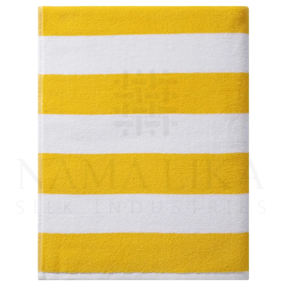 Factory Manufacturing Custom Designed 100% Cotton Pool Sand Travel Cabana Beach Towels Oversized Adults Logo Soft Striped Kids