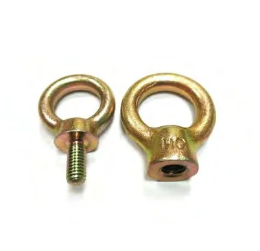 Customizable Eye Bolts Carbon and Stainless Steel 5/8 Thread Size Available in 1/4 and 1/2 Lengths with Plain Zinc Finishes