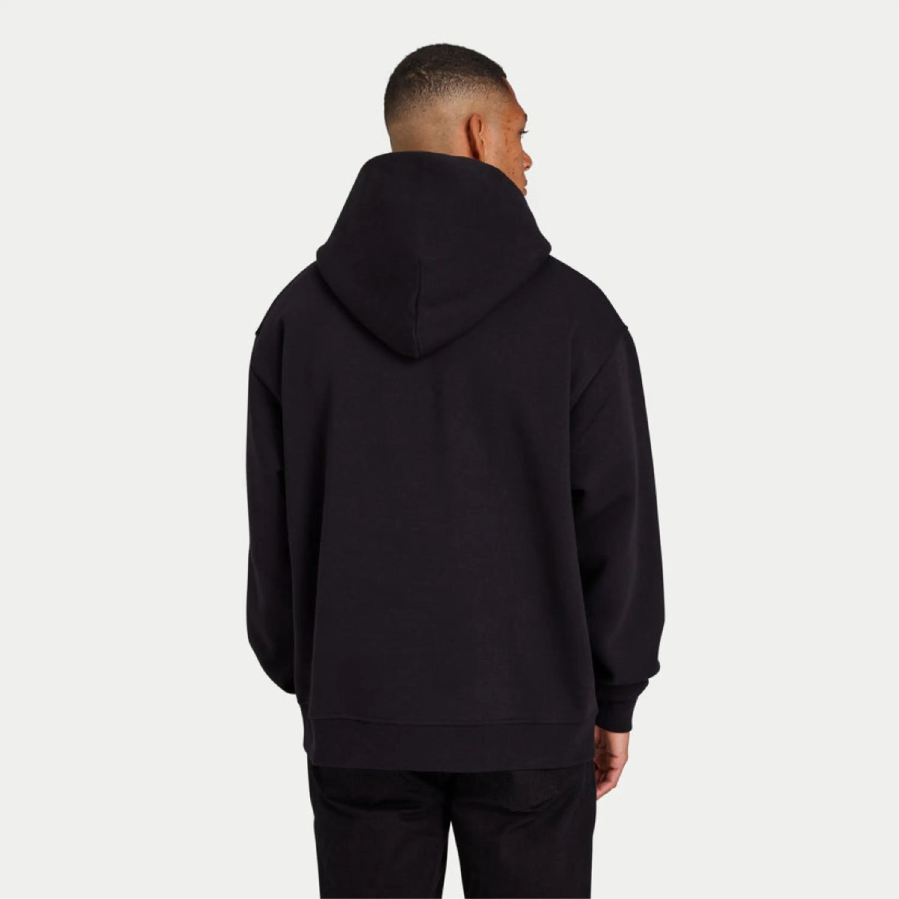 s2024 Streetwear Cotton Plain Blank Pullover Custom Heavyweight Mens Oversized  Hoodie