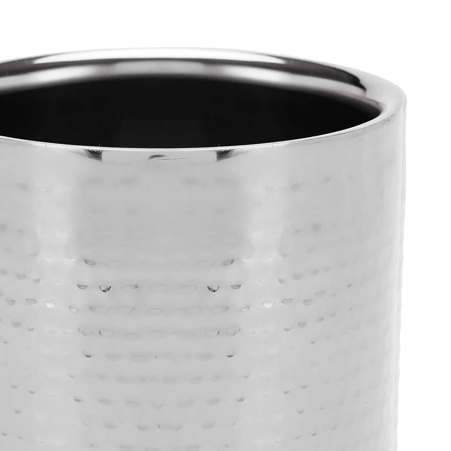 Premium Double wall Wine Chiller/Cooler 100% Stainless steel KGN BWWC 211 Silver hammered design barware equipment accessories