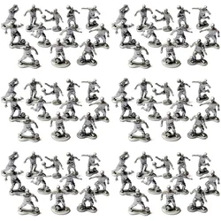 Soccer Football Player Action Figure Guys Mini Toy Figurines for Open Play Dioramas Cake Toppers Party Decoration