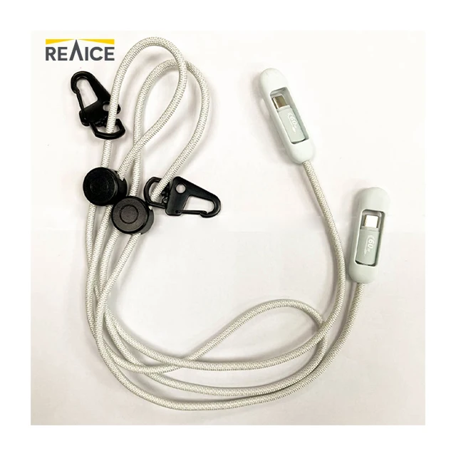 Multi-function Crossbody Strap Wristband 2in1 Lanyard Data Cable PD 60W Type-c USB Charging Cables