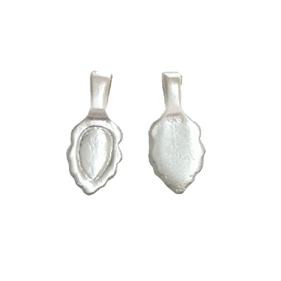 Sterling Silver Glue on Bail Sterling Silver Findings and Components Sterling Silver Jewelry Component