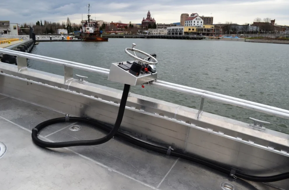 Kinocean 27ft Aluminum Center Console Landing Craft/ Barge Boats for Fishing Working for Sale