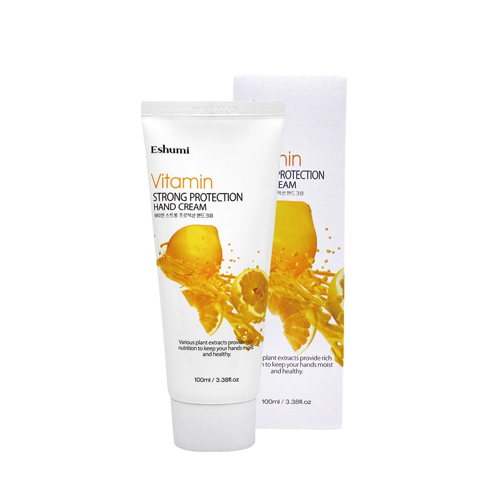 Korean Beauty Hot Product 5 Times fresher than lemon Vitamin C Eshumi Vitamin Strong Protection Hand Cream Korean Cosmetics