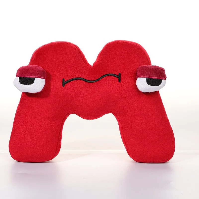 XRH Alphabet Lore But Are Plush Toy Stuffed Animal Alphabet Lore Plushie Doll Anime Plush Toys Gift For Education Kids Children