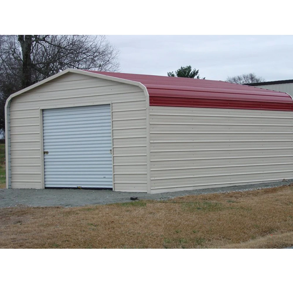 12 ft x 24 ft sheds storage outdoor metal frame enclosed garage shelter